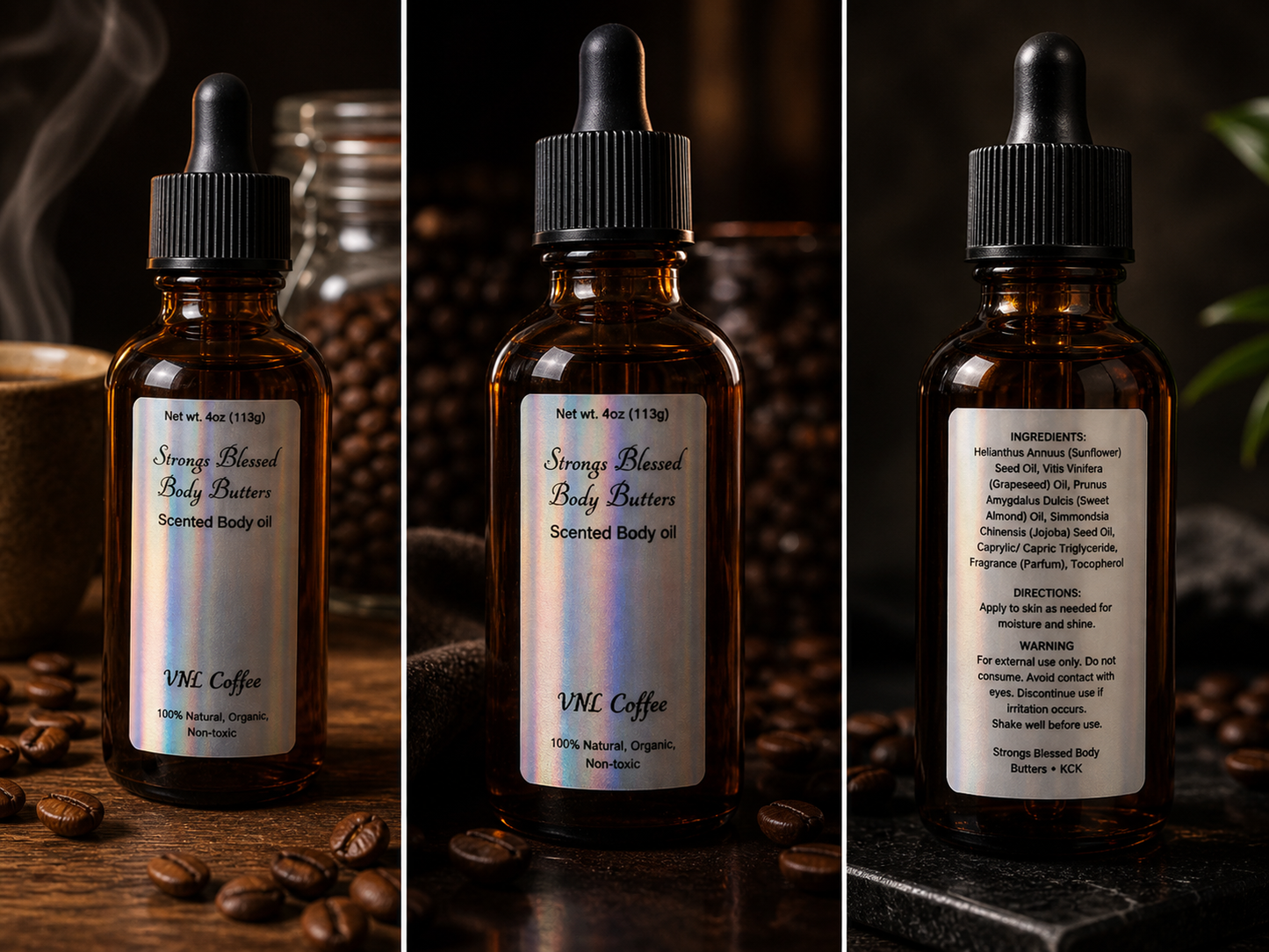 Limited Edition VNL Coffee Body Oil