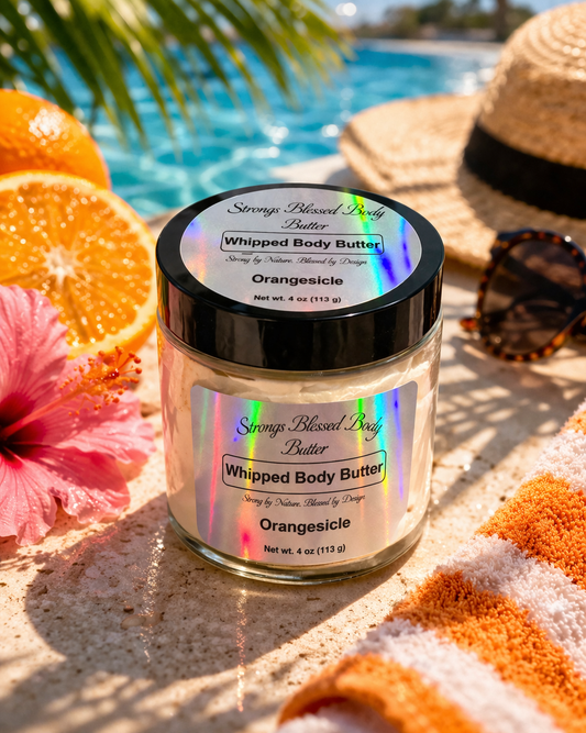 Orangesicle Whipped Body Butter | Orange Vanilla Summer Moisturizer