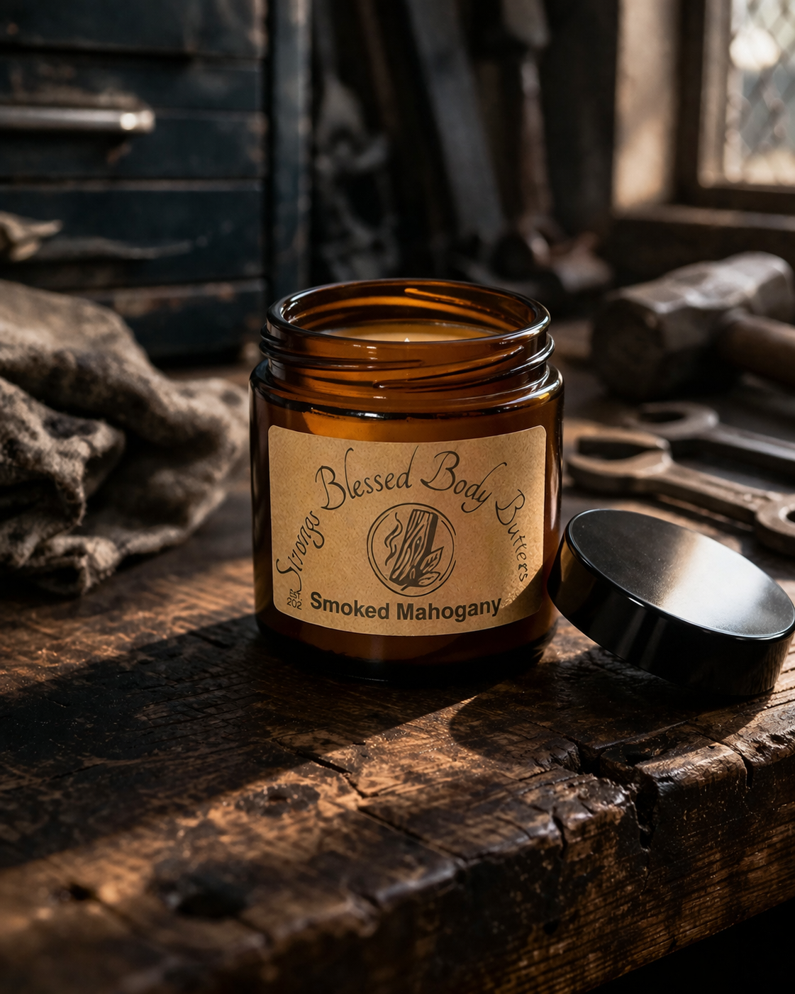 Smoked Mahogany Whipped Body Butter
