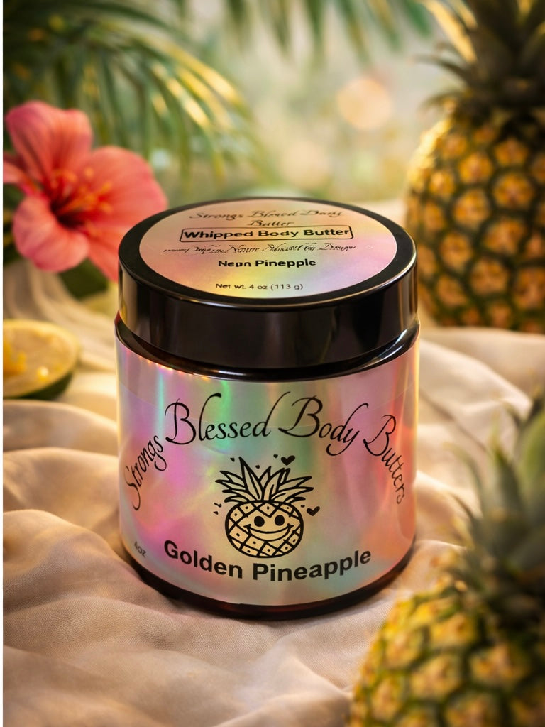 GOLDEN PINEAPPLE WHIPPED BODY BUTTER