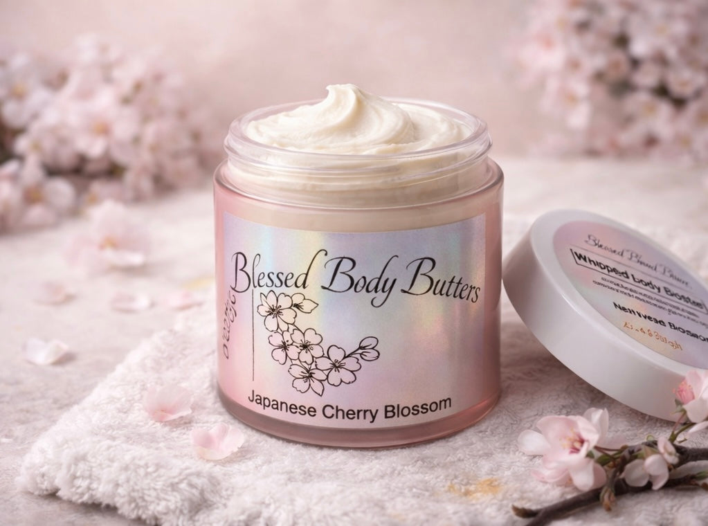 Japanese Cherry Blossom Whipped Body Butter
