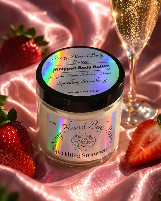 SPARKLING STRAWBERRY WHIPPED BODY BUTTER