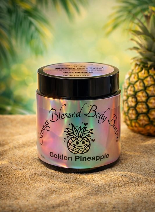 GOLDEN PINEAPPLE WHIPPED BODY BUTTER
